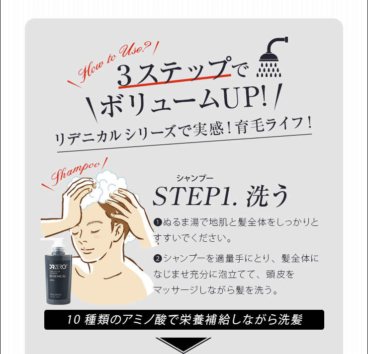 オープニング DR ZERO リデニカル ヘアamp;スカルプ シャンプー+コンディショナー 1セット 男性用 リデンシル ドクターゼロ  assessoriarealizze.com.br