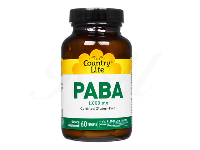 PABA1000mg 【カントリーライフ社製】 PABA1000mg 【カントリーライフ社製】